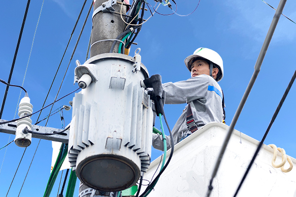 写真：配電工事部